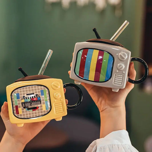 Retro TV Ceramic Mug
